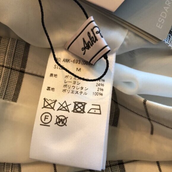 ANK ROUGE hime gyaru plaid buckle detail sukapan skirt - Picture 10 of 10